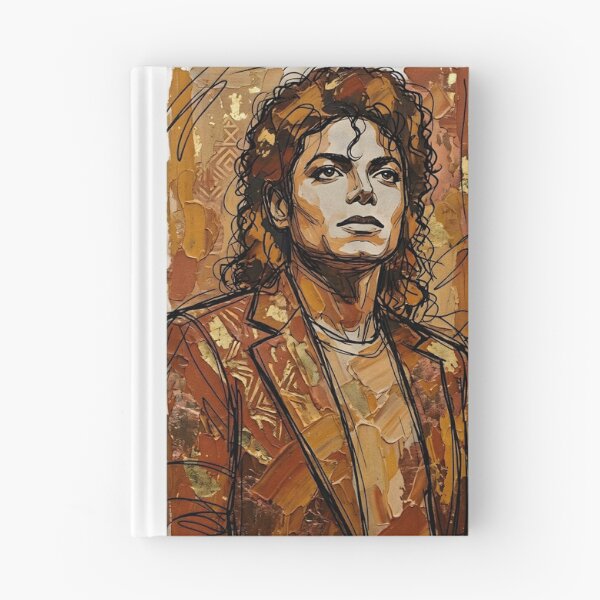 Item preview, Minimalist Egyptian Gold Michael Jackson Full Bleed Masterpiece designed and sold by Dhenin Studio.
