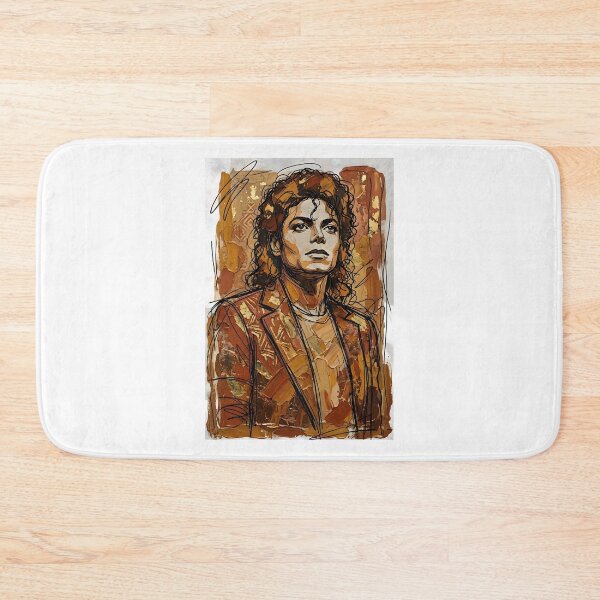 Item preview, Minimalist Egyptian Gold Michael Jackson Full Bleed Masterpiece designed and sold by Dhenin Studio.