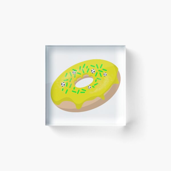 Item preview, World Cup Football Season Donut |Brazel Fan Art designed and sold by Rush2Buy.