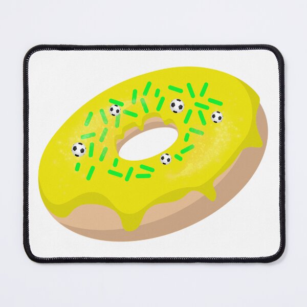 Item preview, World Cup Football Season Donut |Brazel Fan Art designed and sold by Rush2Buy.
