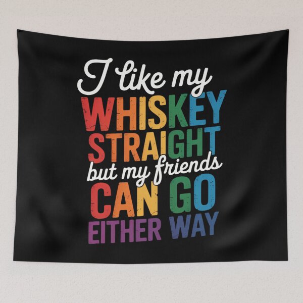 Item preview, LGBT Pride Ally Pun March Parade Whiskey Equality Dont Hate designed and sold by SapfireStuArt.