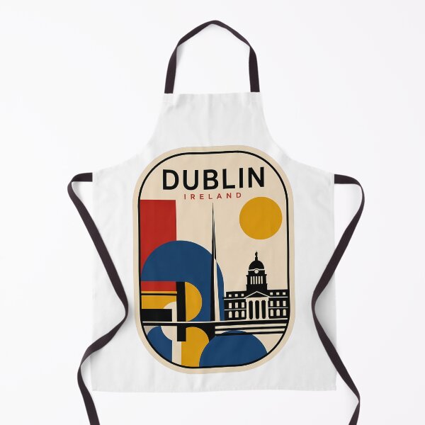 Item preview, Dublin Ireland Minimalist Retro Geometric Skyline designed and sold by k3rstman1.