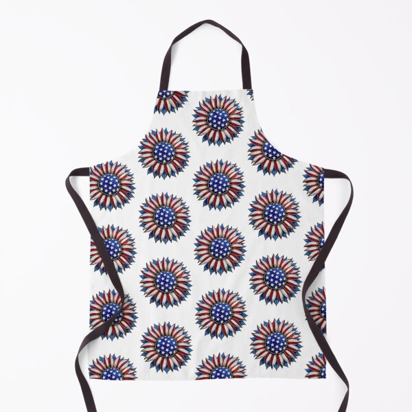 Item preview, Patriotic Sunflower PNG, Faux Stained Glass Sunflower Design, American Flag Floral, Fourth of July Graphic, USA Flower PNG designed and sold by TheGingerEffect.