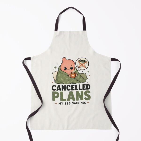 Item preview, Cancelled Plans - Funny IBS Awareness Digestive Health Design designed and sold by BlackSector77.