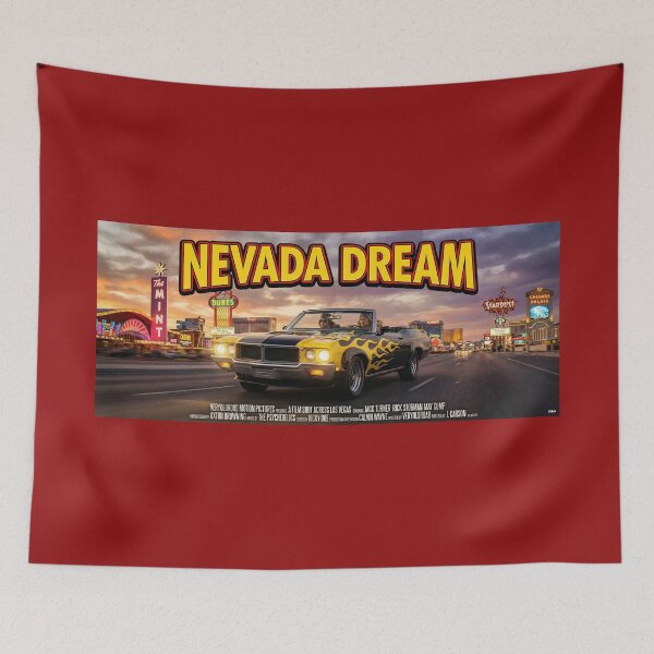 Item preview, ROAD MOVIE POSTER NEVADA DREAM 1970 designed and sold by VERYOLDROAD BY AXTON BROWNING .