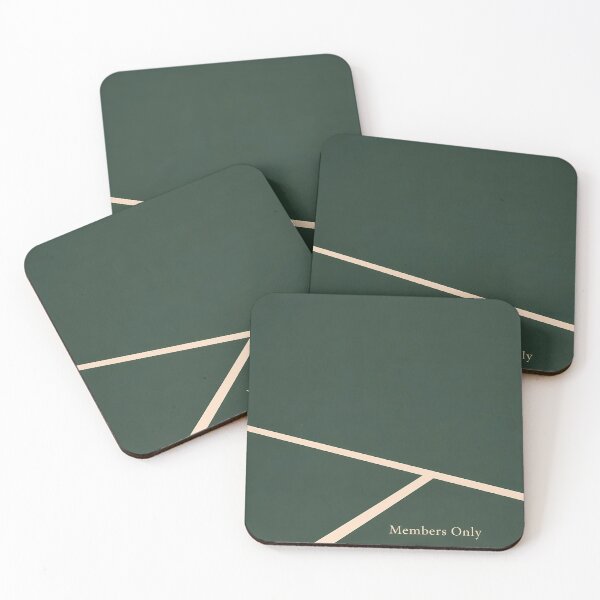 Item preview, Vintage Country Club Green Members Only Tennis Aesthetic designed and sold by BeataPrint.