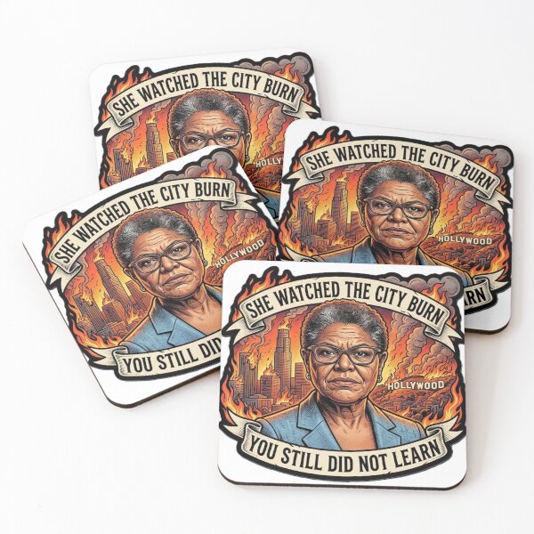 Item preview, Karen Bass - She watched the city burn designed and sold by Kirrindy Designs.