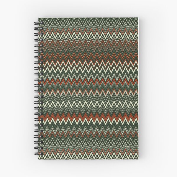 Item preview, Missoni textile vector seamless repeat pattern with retro colors designed and sold by Retro Street Studios.