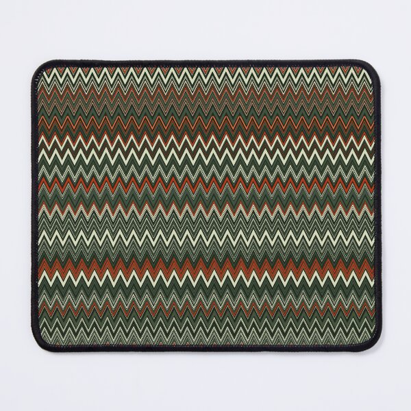 Item preview, Missoni textile vector seamless repeat pattern with retro colors designed and sold by Retro Street Studios.