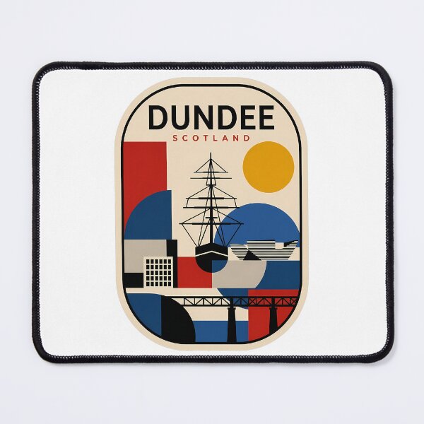 Item preview, Dundee Scotland Retro Geometric Maritime Landmark designed and sold by k3rstman1.