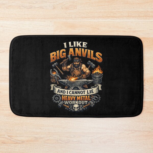 Item preview, I Like Big Anvils and I Cannot Lie – Funny Blacksmith Heavy Metal Workout  designed and sold by SidTastic .