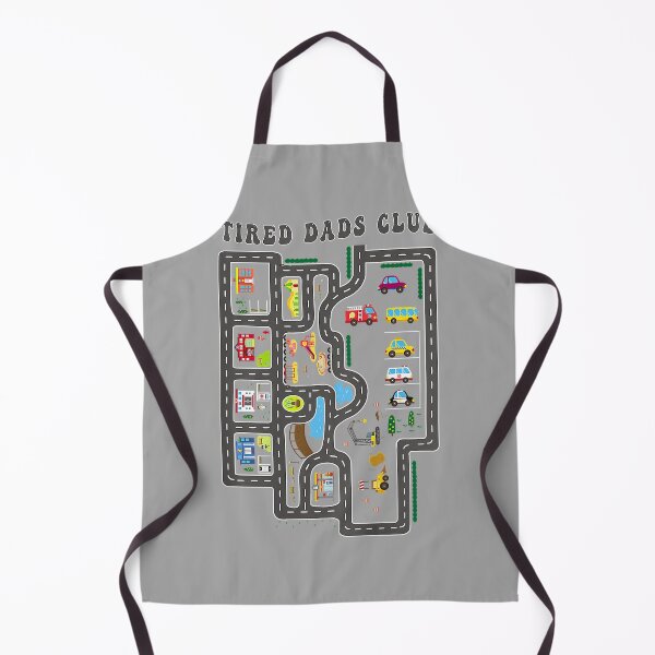Item preview, Tired Dads Club Mat Road Race Track (On Back) designed and sold by GreggRoss.