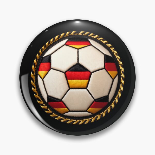 Item preview, Deutschland Fussball Patch Weltmeisterschaft WM designed and sold by Colorlessandco.