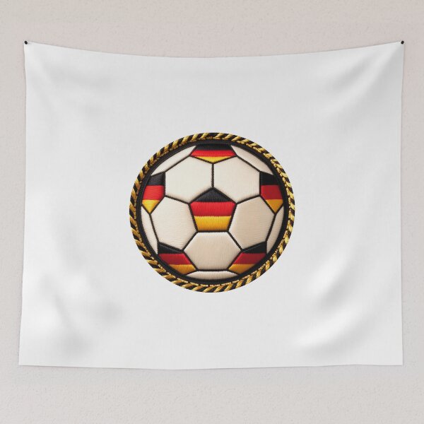 Item preview, Deutschland Fussball Patch Weltmeisterschaft WM designed and sold by Colorlessandco.