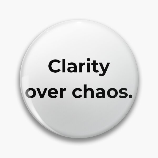 Item preview, Clarity over chaos. designed and sold by MPSTUDIOPL.