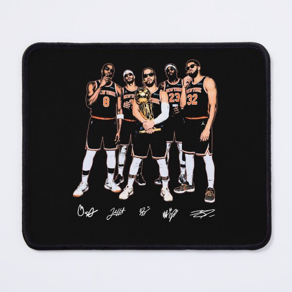 Item preview, Jalen Brunson Anunoby KAT Josh Hart Robinson Ny Knicks 2026 designed and sold by Jeen Couse Drawing 2026.