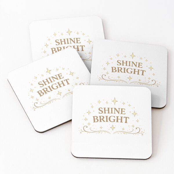 Item preview, Shine Bright Inspirational Quote Shirt | Positive Motivation Typography Design | Encouraging Gift Idea designed and sold by batoot1.