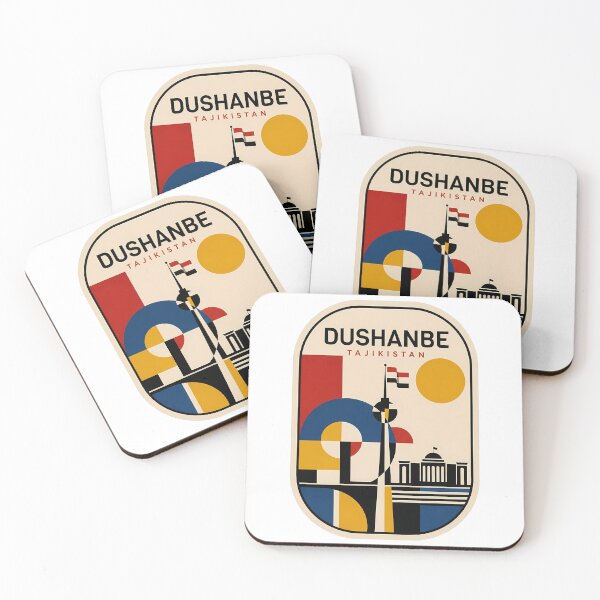 Item preview, Vintage Dushanbe Tajikistan Travel Souvenir Cityscape designed and sold by k3rstman1.