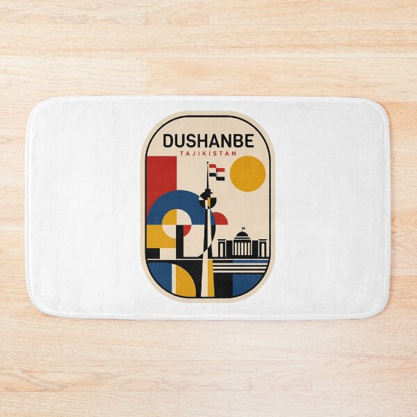 Item preview, Vintage Dushanbe Tajikistan Travel Souvenir Cityscape designed and sold by k3rstman1.