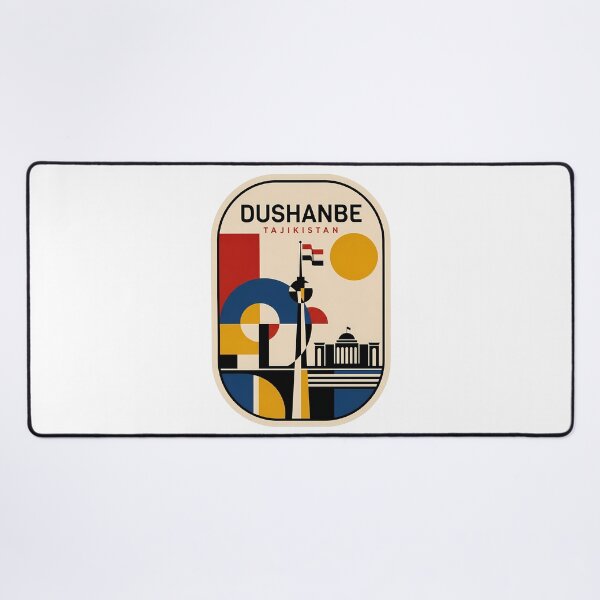 Item preview, Vintage Dushanbe Tajikistan Travel Souvenir Cityscape designed and sold by k3rstman1.