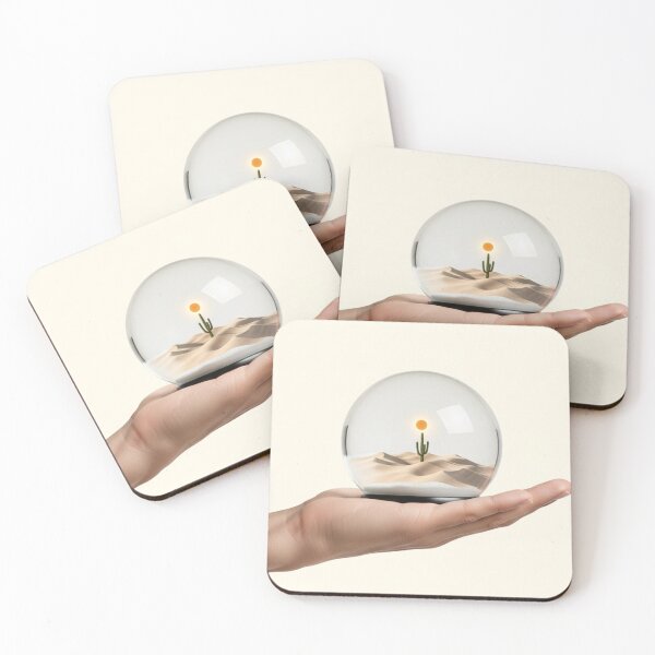 Item preview, Desert Oasis in the Palm of Your Hand designed and sold by TheDenimArt.