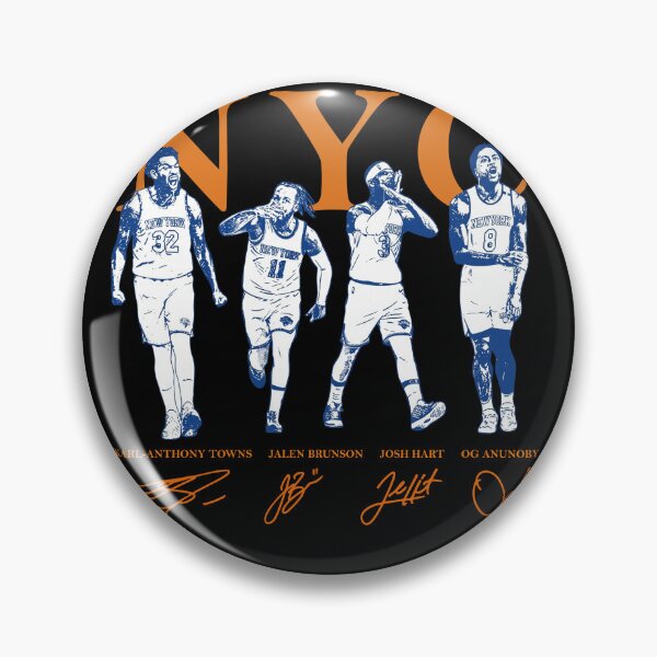 Item preview, Jalen Brunson, KAT, OG & Josh Hart NYC Gang Signature designed and sold by Jeen Couse Drawing 2026.