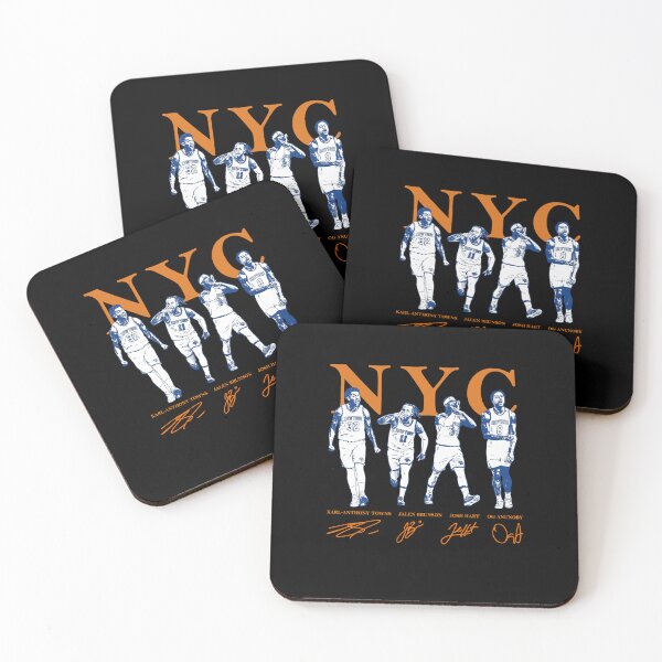 Item preview, Jalen Brunson, KAT, OG & Josh Hart NYC Gang Signature designed and sold by Jeen Couse Drawing 2026.
