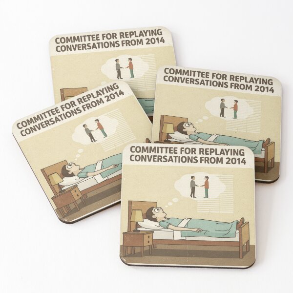 Item preview, Committee for Replaying Conversations From 2014 designed and sold by PictorialWhimsy.