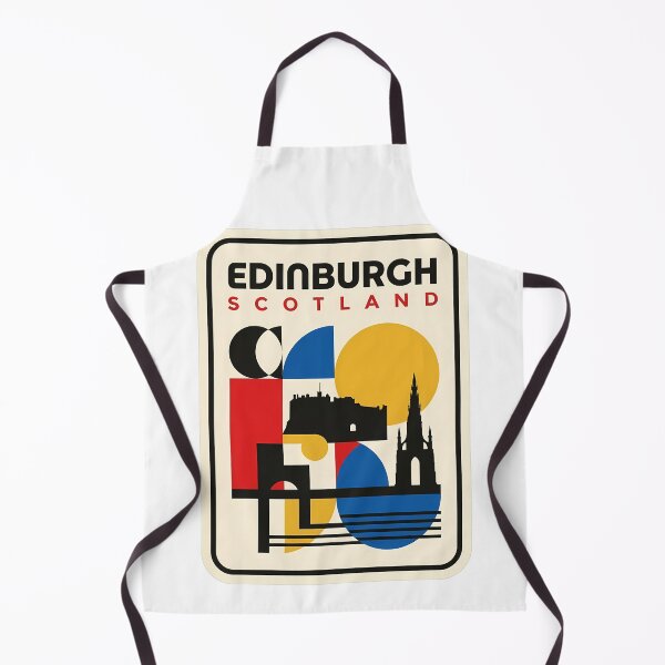 Item preview, Retro Edinburgh Scotland Bauhaus Geometric Travel designed and sold by k3rstman1.
