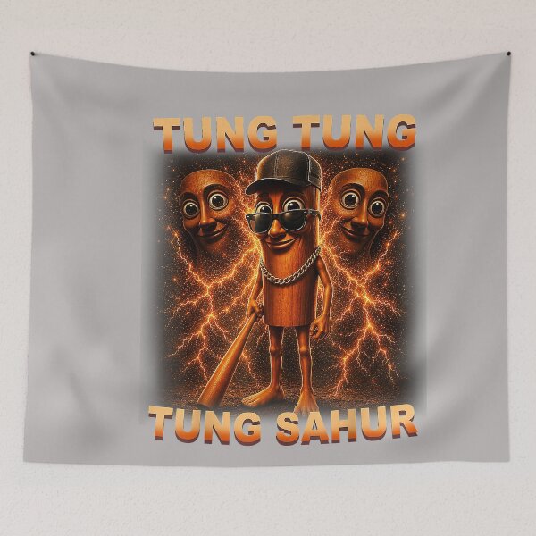 Item preview, Tung Tung Tung Sahur is Calling Funny Italian Brainrot designed and sold by GreggRoss.