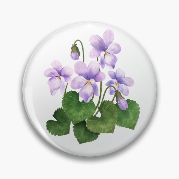 Item preview, Australian Native Violet (Viola banksii) designed and sold by PAPERPLAN.