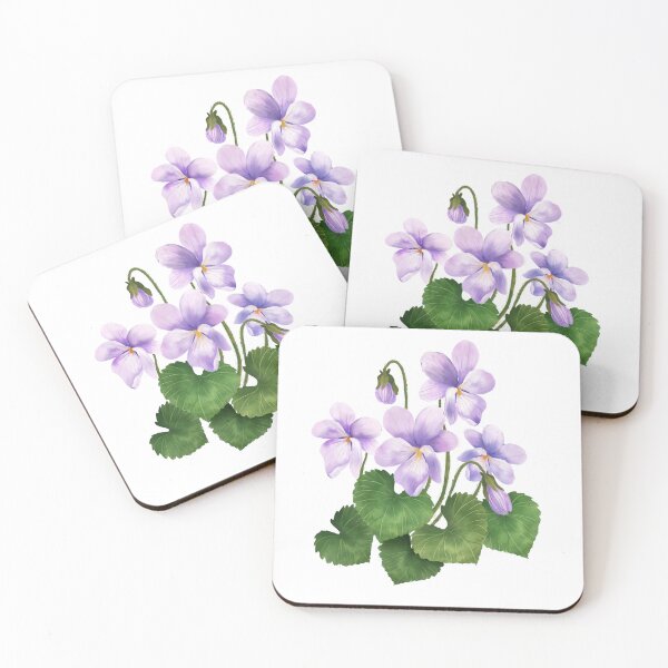 Item preview, Australian Native Violet (Viola banksii) designed and sold by PAPERPLAN.