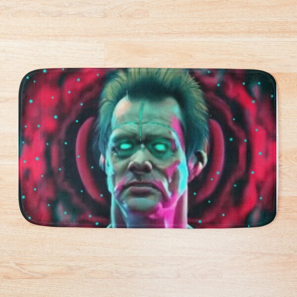 Item preview, Jim Carrey Cyberpunk Portrait - Futuristic Synthwave Art designed and sold by LilianStrauss.