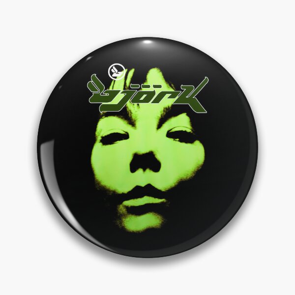Item preview, Bjork Homogenic Vintage Face Logo (Green) designed and sold by MagicEagleStore.