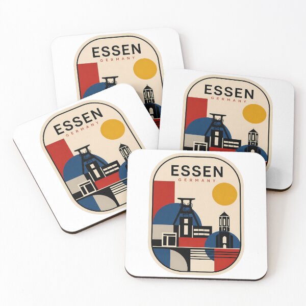 Item preview, Retro Essen Germany Bauhaus Industrial Cityscape designed and sold by k3rstman1.