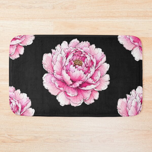 Item preview, Pink Peony Blossom Illustration | Watercolor Botanical Flower Art designed and sold by ColorSplash123.