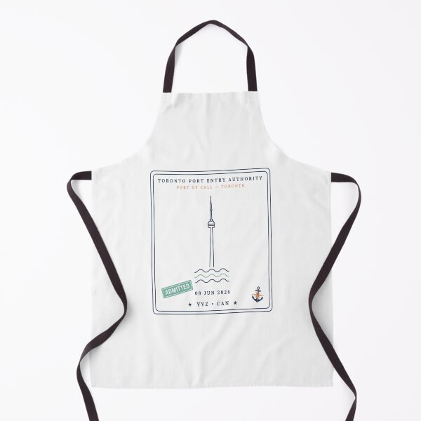 Item preview, Toronto Mid‑Century Passport Stamp Retro Travel Sticker designed and sold by stickercuffs.