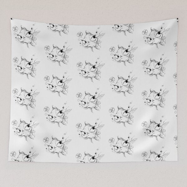 Item preview, Funny Sassy Fish No Walks Gift for Pet Lovers designed and sold by PixelQ.