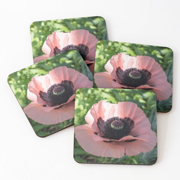 Item preview, Radiant Pink Oriental Poppy in Bloom designed and sold by Georgia Mizuleva.