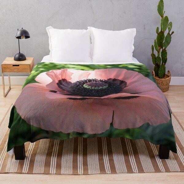 Item preview, Radiant Pink Oriental Poppy in Bloom designed and sold by Georgia Mizuleva.