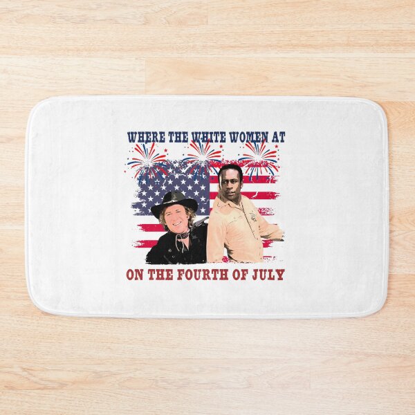 Item preview, Vintage Where The White Women At On The Fourth Of July, Funny Movie Quote-1974 Blazing Saddles designed and sold by Qellus-Style.