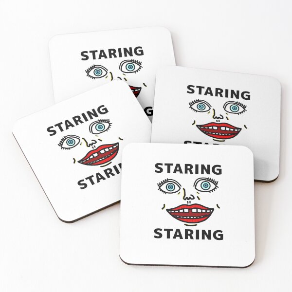 Item preview, Staring face designed and sold by kanaehonkawa.