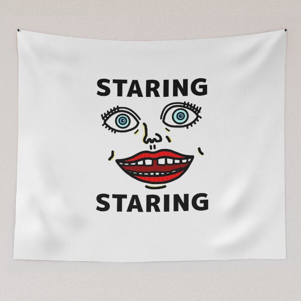 Item preview, Staring face designed and sold by kanaehonkawa.