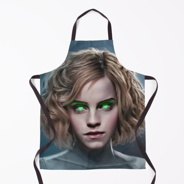 Item preview, Emma Watson Cyberpunk Girl - Neon Sci-Fi Digital Painting designed and sold by LilianStrauss.