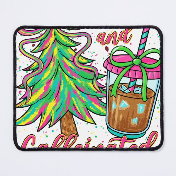 Item preview, Jolly And Caffeinated Christmas Coffee designed and sold by varin-studio.