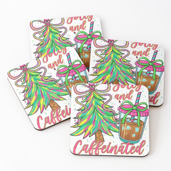 Item preview, Jolly And Caffeinated Christmas Coffee designed and sold by varin-studio.