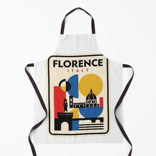 Item preview, Minimalist Florence Italy Bauhaus Geometric Travel Scene designed and sold by k3rstman1.