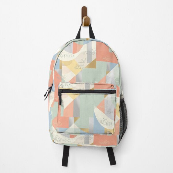 Item preview, Aesthetic Korean Heritage Pastel Geometric Pattern - Soft Modern Oriental Art designed and sold by SOOstudio73.