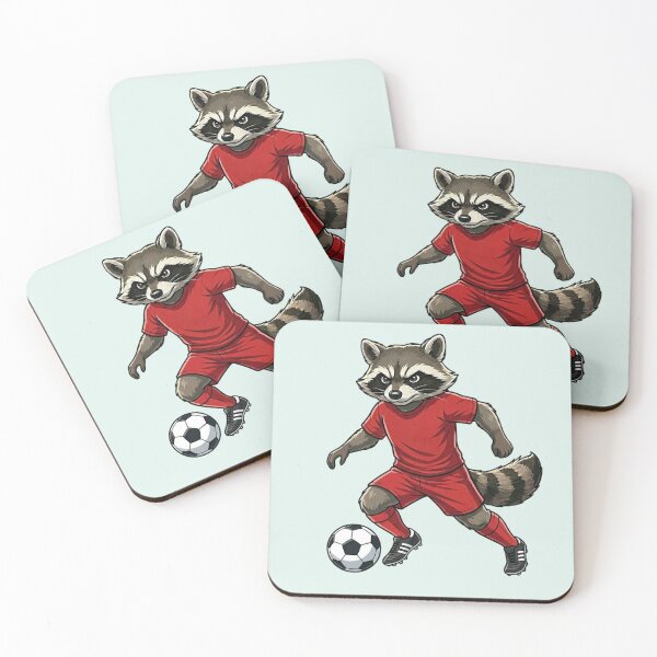 Item preview, Sporty Raccoon in action designed and sold by noport.