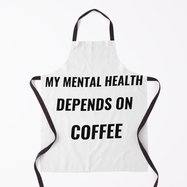 Item preview, My Mental Health Depends On Coffee T-Shirt – Funny Work Tee | Uncle Jichuan designed and sold by Uncle-Jichuan.
